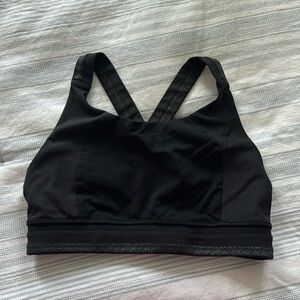 Lululemon Black Sports Bra